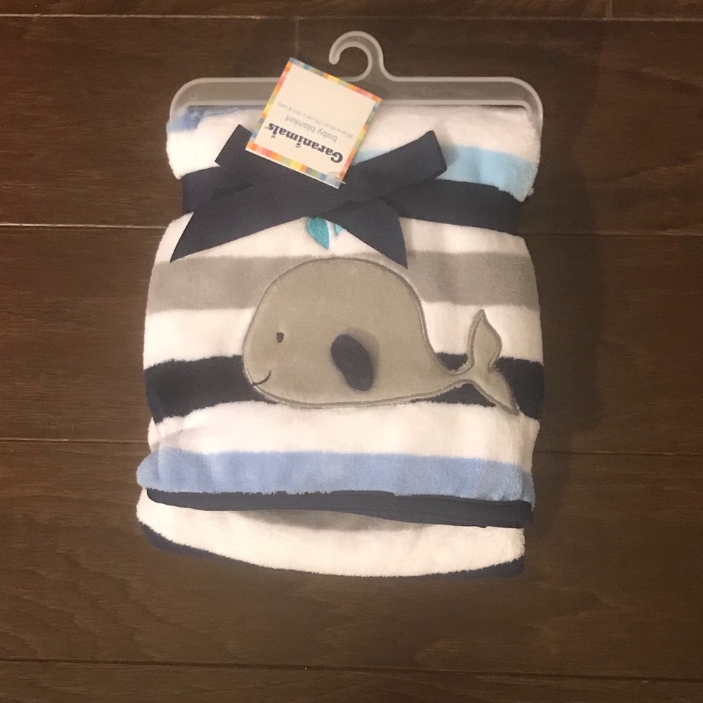 Whale Soft Fleece Blanket